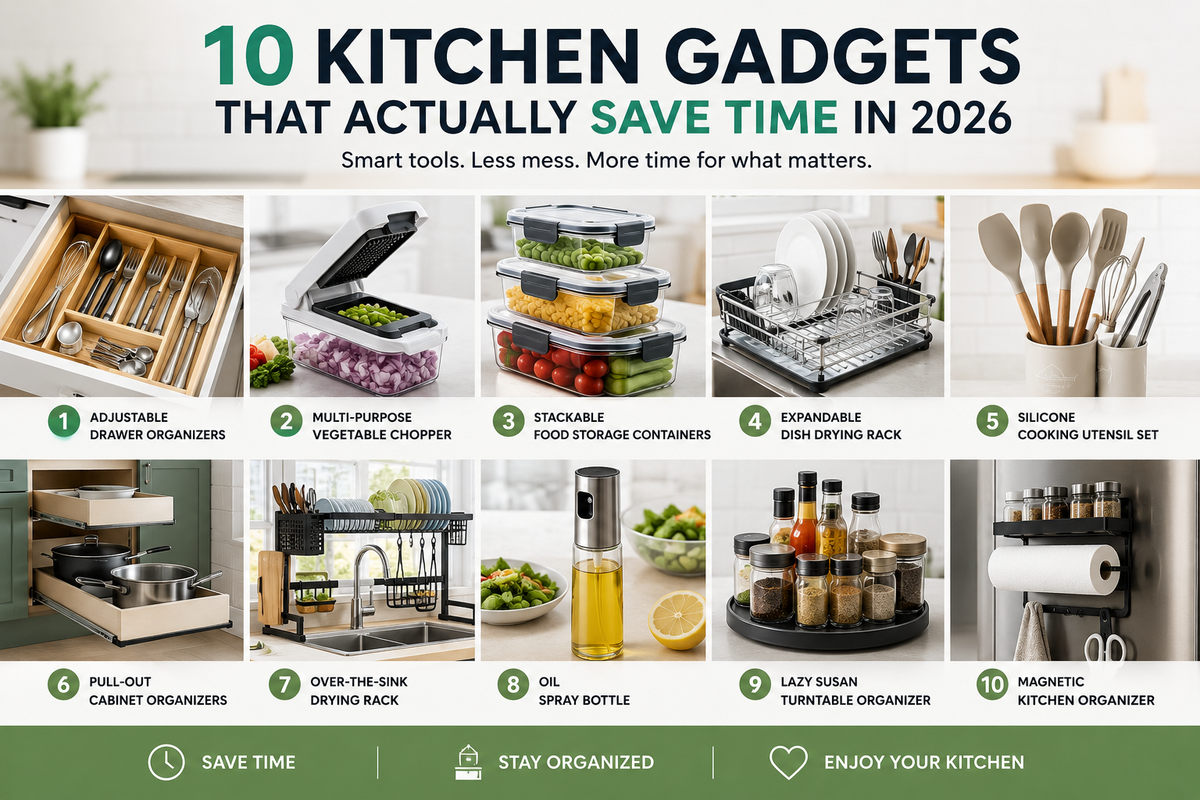 10 Kitchen Gadgets That Actually Save Time in 2026