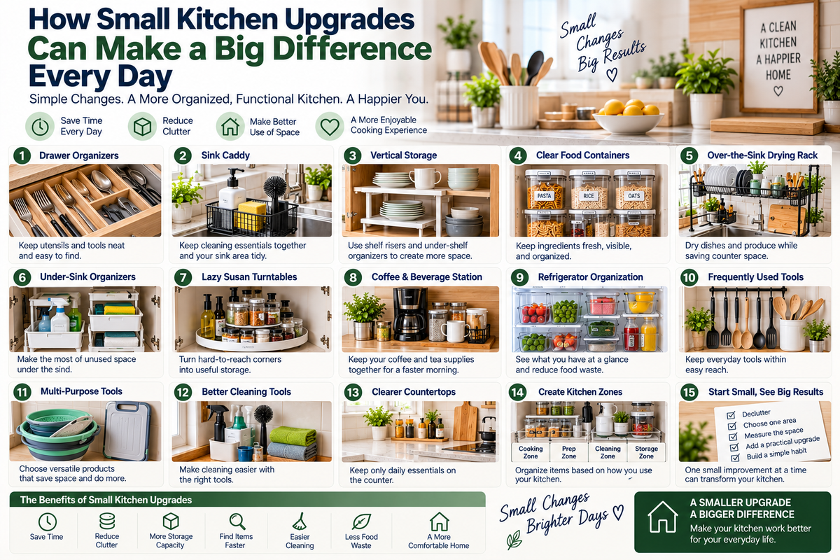 How Small Kitchen Upgrades Can Make a Big Difference Every Day
