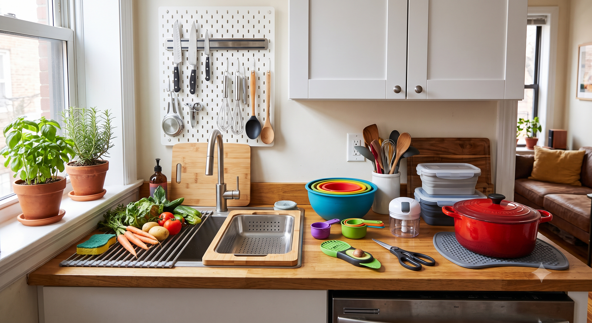 10 Multi-Purpose Kitchen Tools Every Small-Space Cook Needs