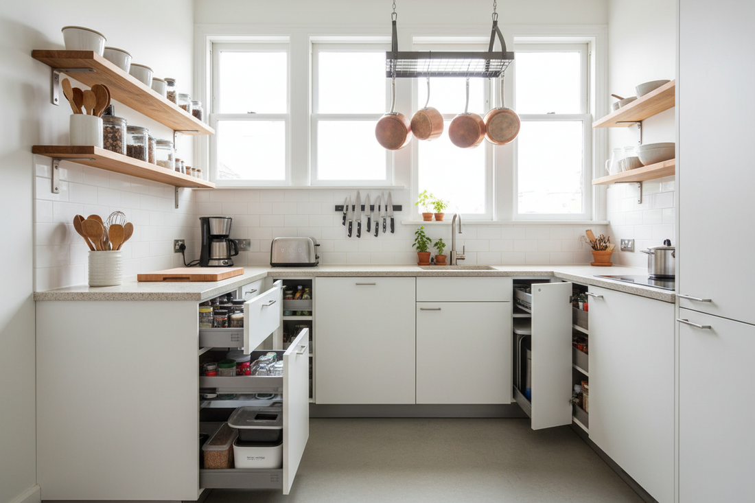 How to Build a Small but Fully Functional Kitchen: Space-Saving Layouts & Must-Have Tools
