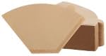 400 Count Cone Coffee Filters #2, 2 Coffee Filters Unbleached Natural Brown Disposable Coffee Filter Compatible with Pour Over and Drip Coffee Maker