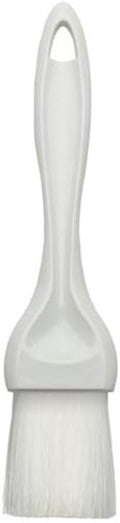 Soro Essentials- 1-1/2” Flat Nylon Pastry Basting Brush with Plastic Handle- Easy to Clean Pastry Brush Basting Brush Cooking Brush Oil and Sauce Food Brush for Baking Butter Brush Kitchen Utensil
