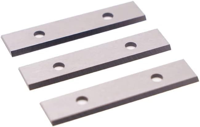 Paint Scraper Carbide Blades Double-Edged Reversible Replacement Blade (2" (50mm),10packs) By LU&MN