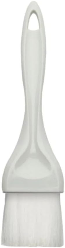 Soro Essentials- 2” Flat Nylon Pastry Basting Brush with Plastic Handle- Easy to Clean Pastry Brush Basting Brush Cooking Brush Oil and Sauce Food Brush for Baking Butter Brush Kitchen Utensil