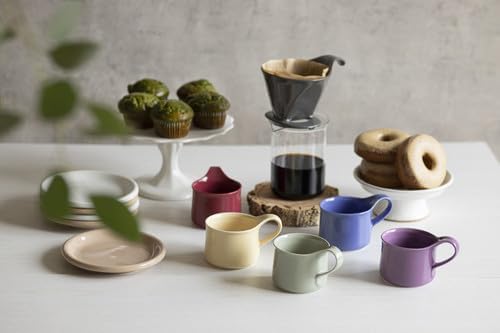 Zero Japan - Bee House Pour Over Coffee Dripper - Lead-Free & Cadmium-Free Ceramic Coffee Maker with Elegant Peek Hole, Drip Cone Brewer Coffee Gifts, Brewing Accessories - Tomato, Standar Size