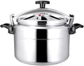 Aluminum Explosion-Proof Pressure Cooker- 7L~15L Capacity- Silver (11L)