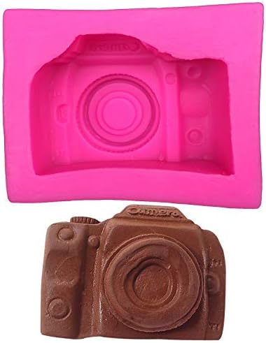 Camera Fondant Mold Silicone Chocolate Cake Candy Mould Baking Pastry Tools Mini Soap Mold