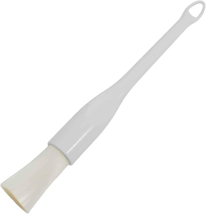 Soro Essentials- 1” Round Nylon Pastry Basting Brush with Plastic Handle- Easy to Clean Pastry Brush Basting Brush Cooking Brush Oil and Sauce Food Brush for Baking Butter Brush Kitchen Utensil