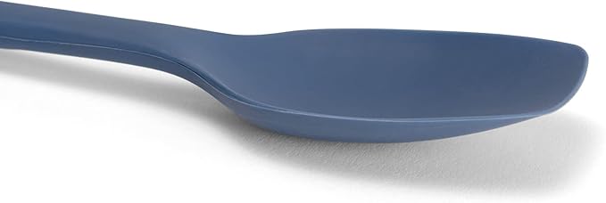 Misen Spoontula - Dishwasher Safe, Heat resistance, Nonstick Safe - Professional-Grade Versatile Kitchen Tool for Stirring, Spponging, Folding and Flipping - 4 Tools in One - Built to Last - Blue
