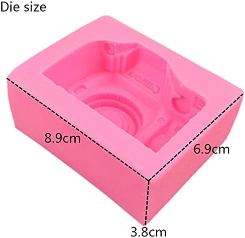 Camera Fondant Mold Silicone Chocolate Cake Candy Mould Baking Pastry Tools Mini Soap Mold