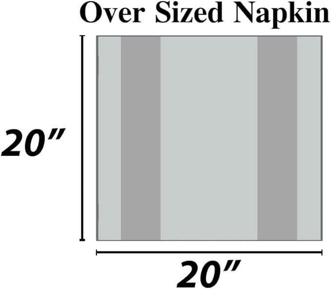 Urban Villa Cloth Napkins 100% Cotton Dinner Napkins Highly Absorbent 20x20 Inches (Set of 12) Blue White Buffalo Checks Reusable Washable Soft Durable Premium Napkins Ideal for Home Wedding Parties