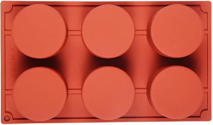 Silicone 11/8/6 Cavity Cylinder Shape Cake Mold For Baking Dessert Ice-Creams Mousse Mould Fondant Decorating Tools (6 Cavity)