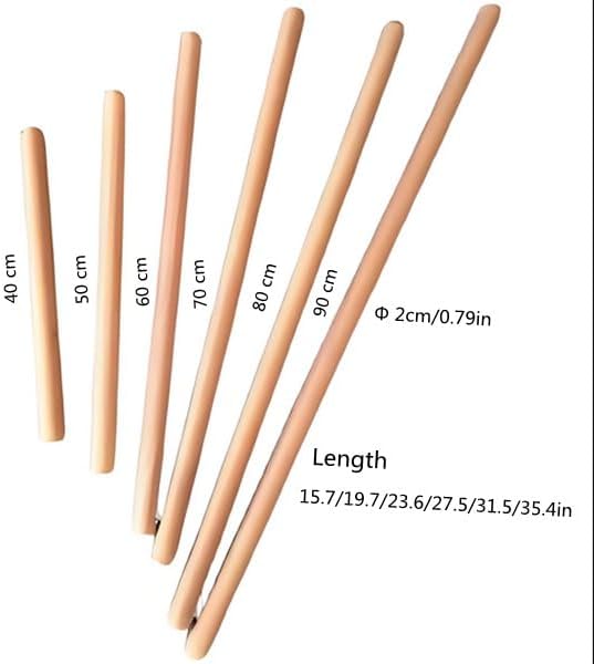 XBLDMJY Thin Rolling Pin （40 * 2cm）