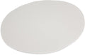 Carlisle FoodService Products Ridge Reusable Plate Rimless Plate for Home and Restaurant, Melamine, 11 Inches, Cement, (Pack of 12)