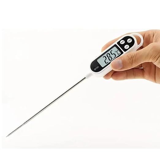 6pcs Candy Thermometer Digital Instant Read for Meat Kitchen Cooking Food Oil Deep Fry BBQ Grill Smoker (6, 23.2in)