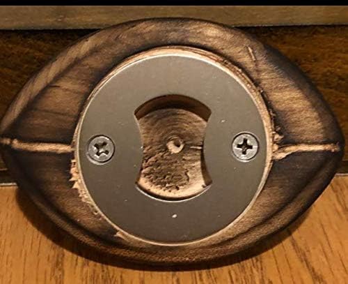Homend 100Pack Wall Mount Bottle Openers, Mounting Hardware Included, Vintage Rustic Bar(Wood Block is not Included) (Silver)