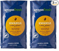 AmazonFresh Direct Trade Rwanda Whole Bean Coffee, Light Roast, 12 Ounce (Pack of 2)