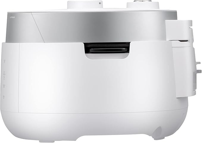 CUCKOO Twin Pressure Rice Cooker 10-Cup Uncooked / 20-Cup Cooked with Induction Heating Technology, 20 Menu Modes with Voice Guide, Large Rice Maker Multi-Cooker & Pressure Cooker (CRP-LHTR1009FW)