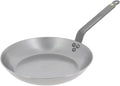 De Buyer MINERAL B Carbon Steel Omelette Pan - 9.5” Diameter, 7.7” Cooking Surface - PFAS, PFOA & PFOS Free - Made in France
