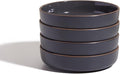 Our Place Dinner Bowls - Set of Four 8.5" Handcrafted Ceramic Pasta Bowls | Deep Plate Bowl Hybrid for Salads, Rice & More | Chip-Resistant, Restaurant-Grade, Stackable, Modular Design | Char