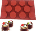 Silicone 11/8/6 Cavity Cylinder Shape Cake Mold For Baking Dessert Ice-Creams Mousse Mould Fondant Decorating Tools (11 Cavity)