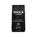 Shock Coffee Naturally Bold | Extra High Caffeine Strong Coffee | Medium Dark Roast Whole Bean | Premium Arabica | 8 ounce