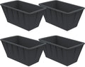 Extra Large Ice Cube Molds 4Pack 32LB Silicone Large Ice Cube Molds for Cold Plunge Tub,Reusable Ice Cube Trays for Freezer,Ice Block Molds for Home Ice Bath,Cold Plunge Accessories,Ice Bath Chiller