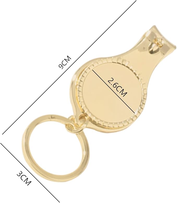 10pcs Personalized 4 in 1 Multi Function Bottle Opener, Nail Clipper, Wedding Favors Brewery, Private Customized, Gold, Multitool Gifts for Men