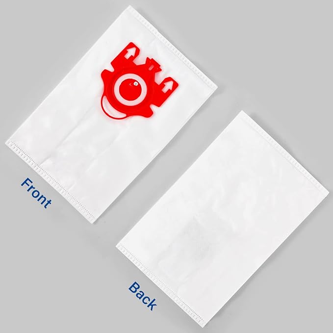14 Packs 3D Airclean Bags Replacement for Miele FJM Vacuum Cleaner Bags,Compact C1, Compact C2, Complete C1, S241, S290, S300i, S500, S700, S4, S6 Series, Replaces Part 10123220