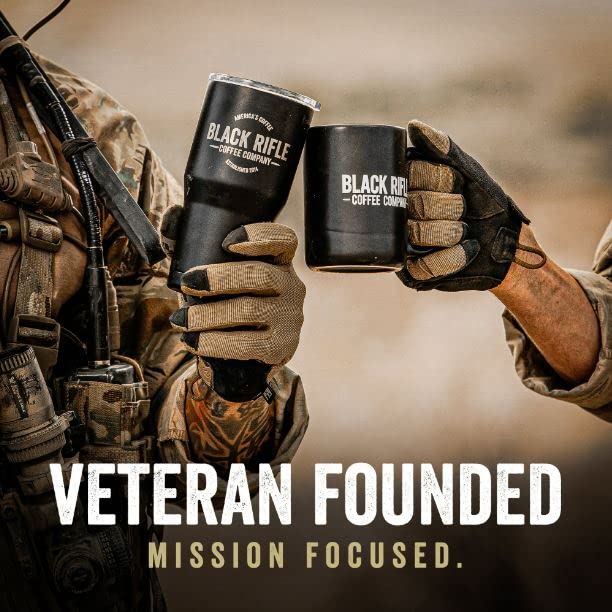 Black Rifle Coffee Company AK Espresso, 32 Count, Medium Roast K Cups - Single Serve K Cups Coffee Pods - Kcup Pods Compatible with Keurig 1.0 & 2.0 - Made from Arabica Beans