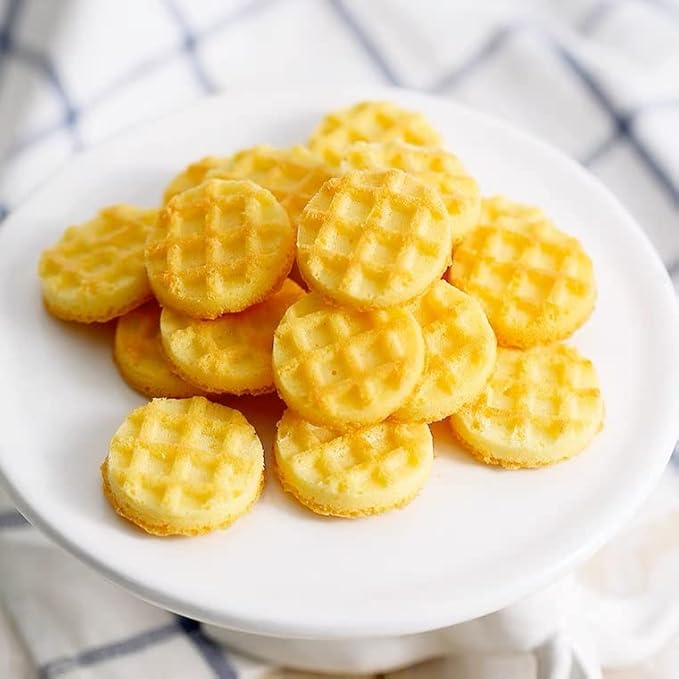 Silicone Waffle Mold Set, 2PCS/Set 18/20 Cavity Mini Silicone Waffle Mold Waffle Making Mold, Non-stick Cake Cookie Chocolate Making Mold for Baking