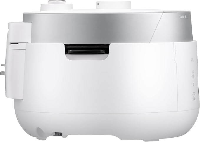 CUCKOO Twin Pressure Rice Cooker 10-Cup Uncooked / 20-Cup Cooked with Induction Heating Technology, 20 Menu Modes with Voice Guide, Large Rice Maker Multi-Cooker & Pressure Cooker (CRP-LHTR1009FW)