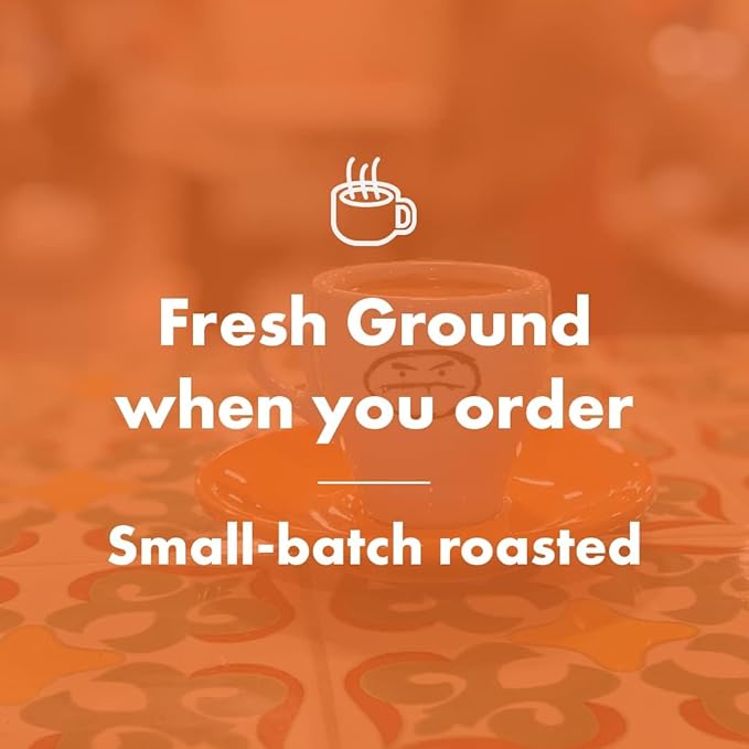 Café Grumpy Low Acid, Decaf Coffee, Pregnancy Safe, Ground French Press, Medium Roast, Single Origin, Premium Quality, Gentle on Stomach