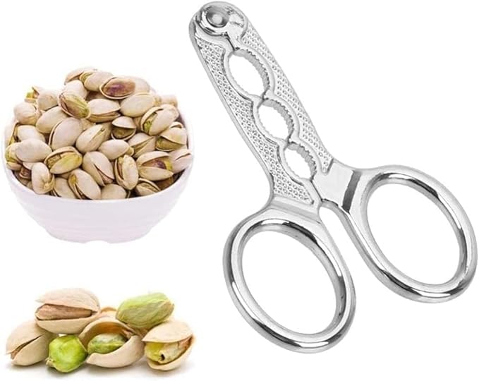 Nutcrackers for Nuts, Stainless Steel Nuts Pistachio Sheller Opener Kitchen Tools, Nutcracker Multi-Function Walnut Pine Sheller Opener Nut Crackers, Specialty Tools and Gadgets
