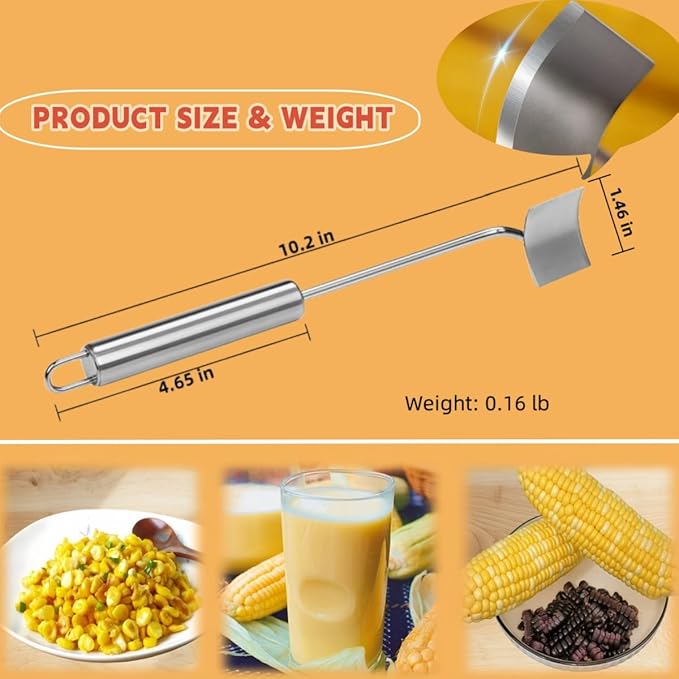2 Pack Corn Cob Peeler, Corn Stripper, Corn Peeler for Corn on the Cob, Corn Cob Stripper Tool, Efficient Design Perfect for Dining Enthusiasts