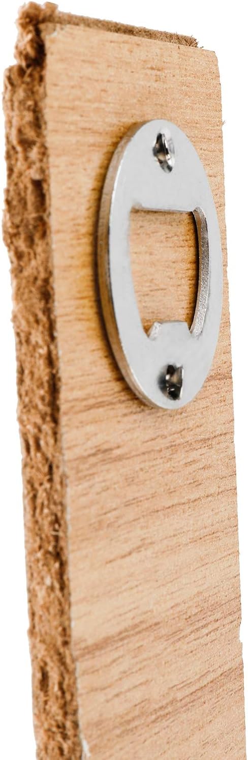Homend 100Pack Wall Mount Bottle Openers, Mounting Hardware Included, Vintage Rustic Bar(Wood Block is not Included) (Silver)