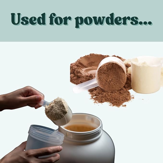 13 mL (13 CC) Long Handle Scoop for Measuring Coffee, Pet Food, Grains, Protein, Spices and Other Dry Goods (Pack of 10)