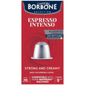 Caffe Borbone Aluminum Coffee Pods Compatible with Nespresso Original Machines, Espresso Intenso, Medium Roast, Full-Bodied and Strong, Genuine Italian Coffee - NOT compatible with Vertuo - 100 Count