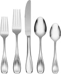 Oneida H003020A Voss 20 Piece Everyday Flatware Set, Service For 4