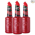 Finest Call Premium Strawberry Puree Drink Mix, 1 Liter Bottle (33.8 Fl Oz), Pack of 3