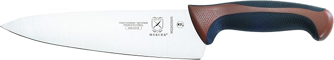 Mercer Culinary Millennia Colors 5-Piece Magnetic Board Set with Chocolate Handles, Acacia, 16 x 8 x 18 inches