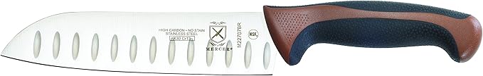 Mercer Culinary Millennia Colors 5-Piece Magnetic Board Set with Chocolate Handles, Bamboo