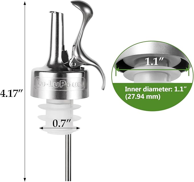 Wine Stopper & Pourer 2 in1,Bottle Stopper,Wine Bottle Stopper,Bar Pour Bottles,Suitable for Alcohol, Wine for Bar Accessories-2Pcs