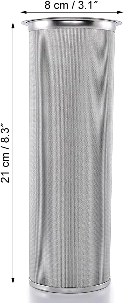 MODERNJOE'S Premium Infuser Cold Brew Coffee Maker for 2 Quart Wide Mouth Mason Jars. Cold Brew Coffee Filter. Iced Coffee and Tea. Heavy Duty Gauge 100 Micron Mesh 304 Stainless Steel