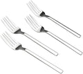 12-Piece Stainless Steel Dessert Forks Set