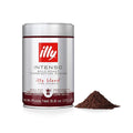 illy Ground Coffee Moka - 100% Arabica Flavored Coffee Ground - Rich Aromatic Coffee Grounds Profile – Intenso Dark Roast – Warm Notes of Cocoa & Dried Fruit - No Preservatives – 8.8 Ounce