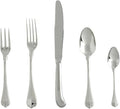 Fortessa San Marco 18/10 Stainless Steel Flatware 20 Piece Place Setting, Service for 4