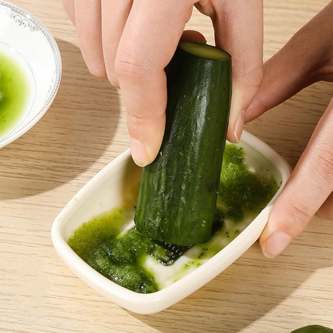 Stainless Steel Ginger Garlic Grater Handheld Kitchen Tool for Easy Mincing and Grating of Ginger Garlic Fruits and Vegetables