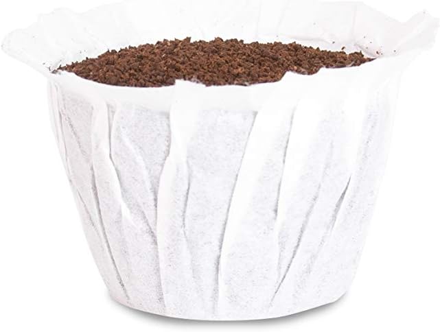 Cafe Filters Paper Liners for Reusable K Cup Coffee Pods by Perfect Pod - Fits All Brands, Compatible With All Refillable Capsules - Disposable Paper Filters (200-Ct)