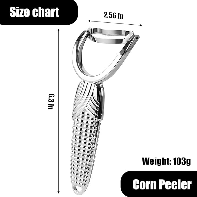 Corn Peeler for Corn on the Cob,2026 Upgraded corn cob stripper tool,Corn on the Cob Remover,Corn Cob Stripper tool Easy to Clean,Sweet Corn Cutter,Corn Cob Peeler as Gift for Women